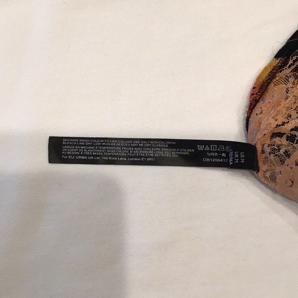 Intimately by Free People Poppy Printed Bodysuit NWOT Size M - Picture 5 of 9